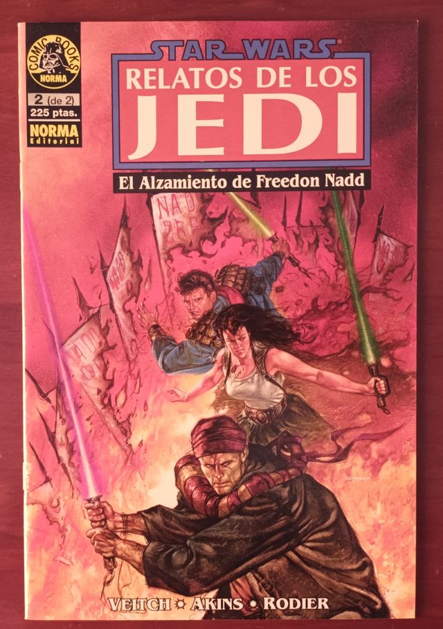 Star Wars: Relatos de los Jedi.