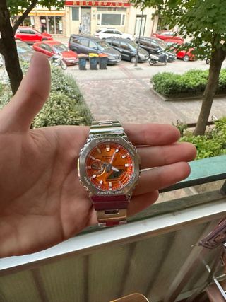 Reloj Casio G-Shock GM-2110D Naranja