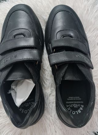 Zapatillas Pablosky Colegio Talla 40 Negras