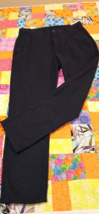 Pantalón Zara Man Talla 40 Azul marino 