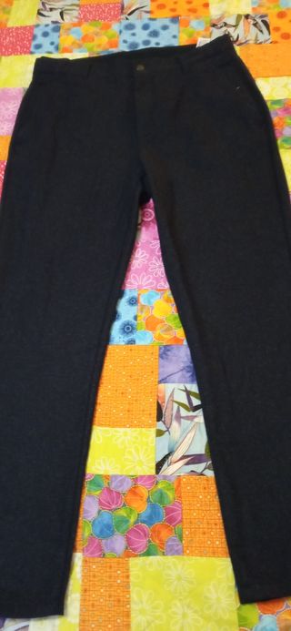 Pantalón Zara Man Talla 40 Azul marino 