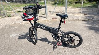 Bicicleta eléctrica con modo monopatín