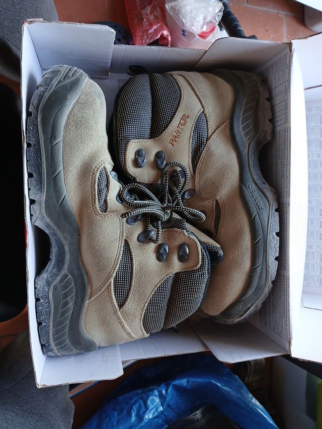 Botas de seguridad Panter Beige/Negro