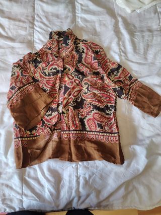 Camisa estampada Paisley Primark Talla S