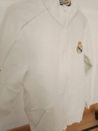 Sudadera Real Madrid Blanca