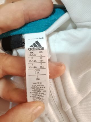 Sudadera Real Madrid Blanca