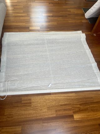 Estor plegable Vinci Lino beige 150x175 cm