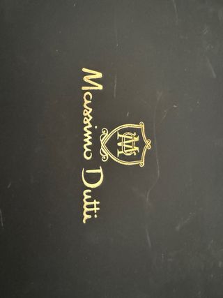 Botines Massimo Dutti Ante Marrón Talla 40