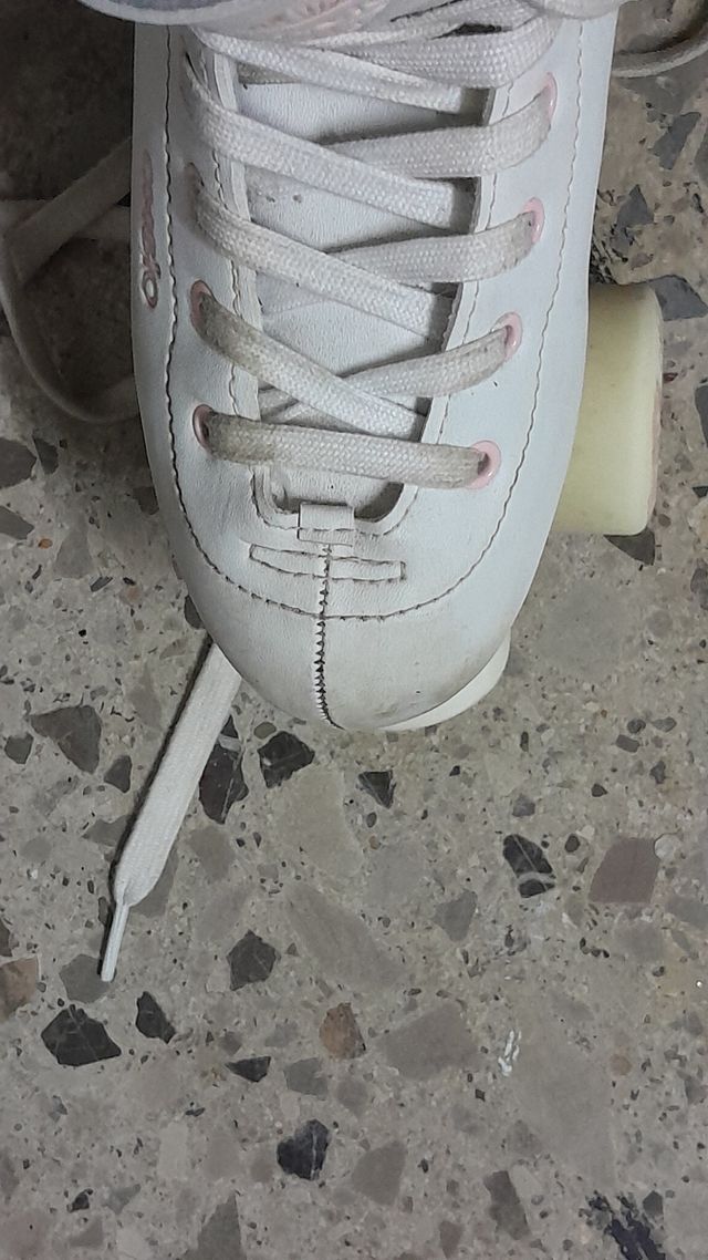 Patines Oxelo Talla 36 Blancos/Rosa