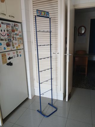 Expositor Estantería Metálica Azul