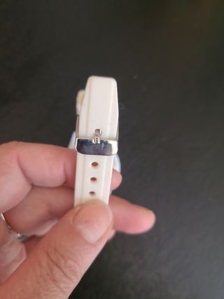 Reloj El Corte Inglés Blanco y Plateado