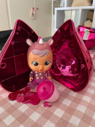 Bebé Llorón Unicornio Rosa