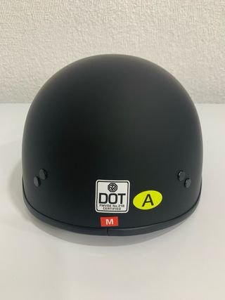 Casco Moto Unisex Media Cara Visera