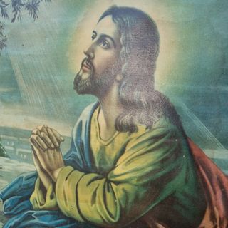 Cuadro religioso antiguo