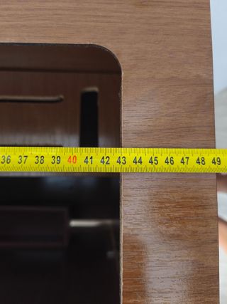 Mueble para máquina de coser de madera