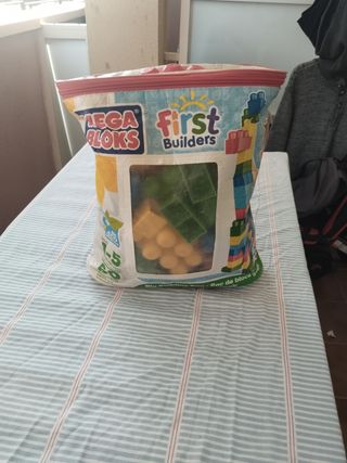 Mega Bloks Saco de Piezas para niños 

