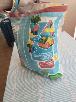 Mega Bloks Saco de Piezas para niños 
