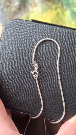 Collar Tous Oso Negro Plata