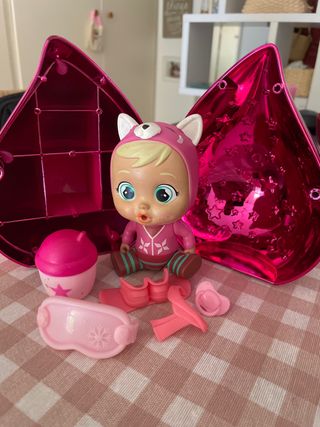 Bebé Llorón Zorrito con Accesorios