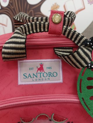 Mochila Gorjuss Santoro Rosa