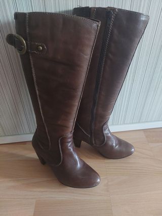 Botas altas de piel Martinelli