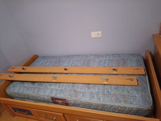 Cama nido con 2 colchones y 4 cajones