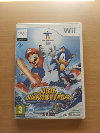 Mario y Sonic en los Juegos Olímpicos de Invierno