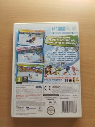 Mario y Sonic en los Juegos Olímpicos de Invierno