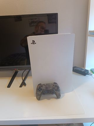 PlayStation 5 PS5 Blanca y Azul