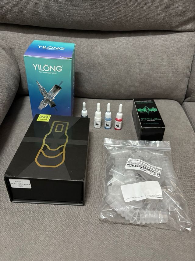 máquina de tatuar ideal para practicar