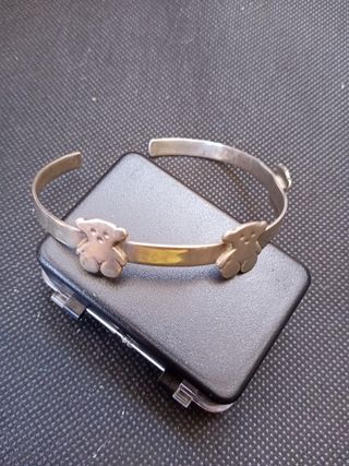 Pulsera Plata 925 Ositos