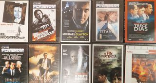 Lote 20 Películas DVD (Crimen, Drama, Thriller)