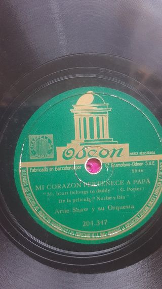 16 Disco Vinilo Odeon Jazz Artie Shaw 204.347