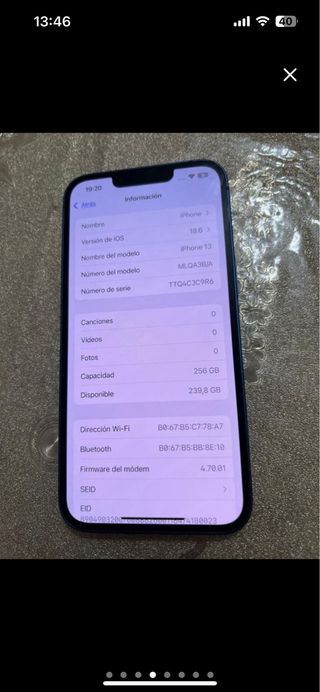 iPhone 13 256GB 