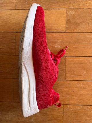 Zapatillas Skechers Memory Foam Rojas