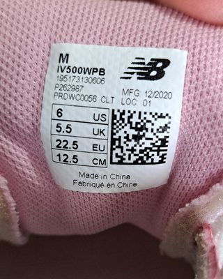 Scarpe bambina rosa New Balance n 22.5
