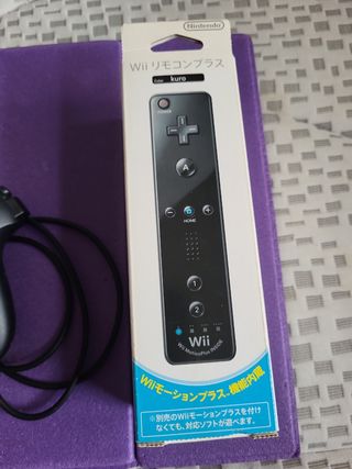 Mando Wii y Nunchuk Nintendo Negro