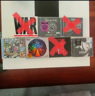 Lote CDs Punk Rock (o sueltos)