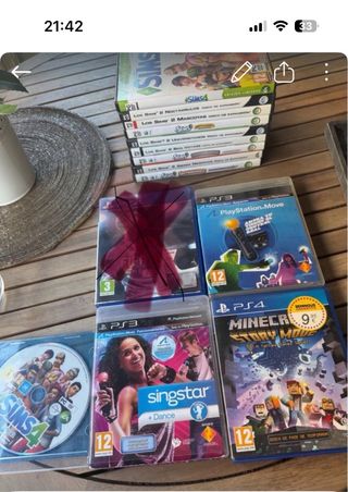 Pack Juegos PS4, PS3 y PC: FIFA 18, Sims 4, Minecr