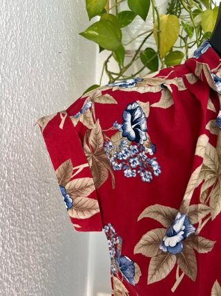 Camisa Hawaiana Estampada