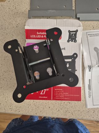 Soporte TV Melchioni 13-27 + otro más sencillo 