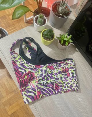 Top deportivo Lefties estampado