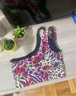 Top deportivo Lefties estampado