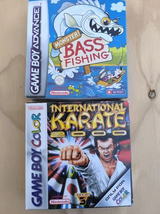 Lote 2 juegos Game Boy Color y Advance