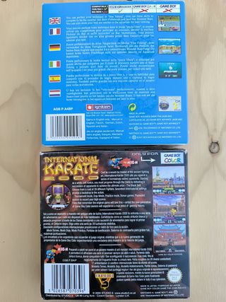 Lote 2 juegos Game Boy Color y Advance