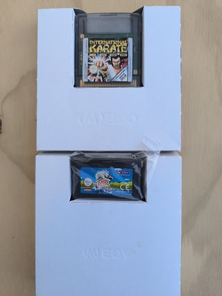 Lote 2 juegos Game Boy Color y Advance
