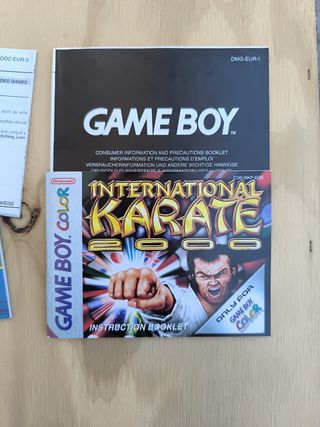 Lote 2 juegos Game Boy Color y Advance