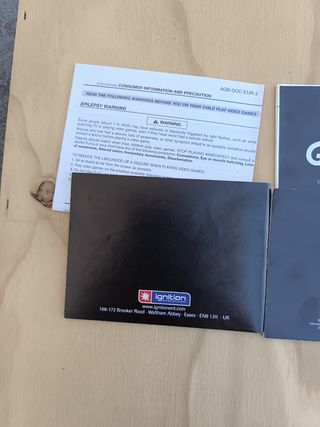 Lote 2 juegos Game Boy Color y Advance