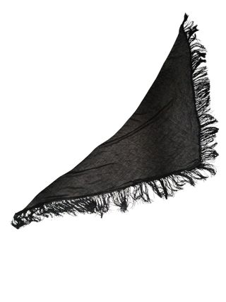 1 Fular negro y plateado con lentejuelas
