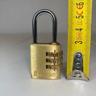 Candado de combinación Bossram